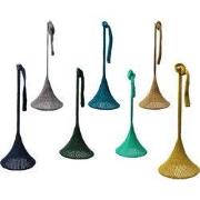 Gebreide hanglamp - Donkergroen - Large - Ø 25 cm