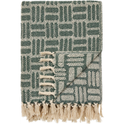 Amina plaid groen - 180 x 130 cm