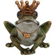 Clayre & Eef Kandelaar 14x14x13 cm Groen Polyresin