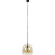 Hanglamp - Amber Glas - 35x35x150cm - 1-Lichts - Drift