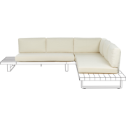 MYKONOS - Kussenhoezen - Gebroken wit - Polyester