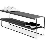 Spinder Design schoenrek Nivo 100 - Zwart - 10 paar schoenen