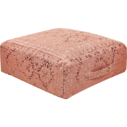 SHASA - Vloerkussen - Lichtrood - Katoen