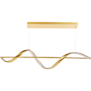 KHUTTI - Hanglamp LED - Goud - Metaal