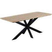 QUVIO Eettafel Sofia - Rechthoekig - FSC®- 180x90 cm - Naturel