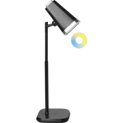 MUSCA - Bureaulamp LED - Zwart - Synthetisch materiaal