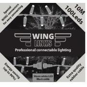 Koppelbare Verlichting Winglinks Silver By Ledwin Ip44 Led Rubber Cabl...