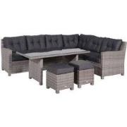 Blue bird L/D set 5-dlg links organic grey 2-h/ reflex black