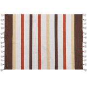 HISARLI  - Vloerkleed - Lichtbeige - 160 x 230 cm - Katoen