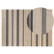 TALPUR - Vloerkleed - Beige/Grijs - 160 x 230 cm - Jute