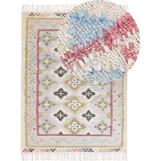 TERKOS - Jute vloerkleed - Multicolor - 140 x 200 cm - Jute