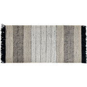 YAZLIK - Modern vloerkleed - Lichtbeige - 80 x 150 cm - Wol