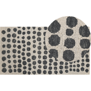 HAVRAN  - Vloerkleed - Lichtbeige - 80 x 150 cm - Wol