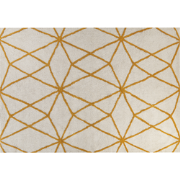 MARAND - Modern vloerkleed - Gebroken wit - 160 x 230 cm - Katoen