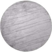 GESI II - Laagpolig vloerkleed - Lichtgrijs - 140 cm - Viscose