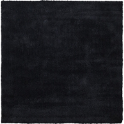 DEMRE  - Shaggy vloerkleed - Zwart - 200 x 200 cm - Polyester