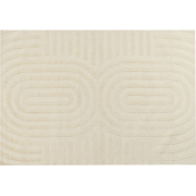 MASTUNG - Vloerkleed - Lichtbeige - 160 x 230 cm - Wol