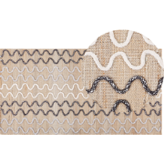 SOGUT - Jute vloerkleed - Beige - 80 x 150 cm - Jute