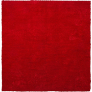 DEMRE  - Shaggy vloerkleed - Rood - 200 x 200 cm - Polyester
