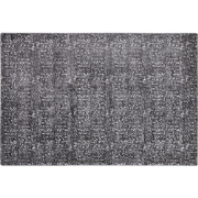 ESEL - Laagpolig vloerkleed - Grijs/Zilver - 140 x 200 cm - Viscose
