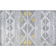 KARGI - Laagpolig vloerkleed - Lichtgrijs - 160 x 230 cm - Polyester