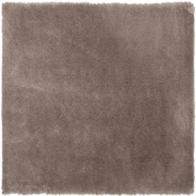 EVREN  - Shaggy vloerkleed - Lichtbruin - 200 x 200 cm - Polyester