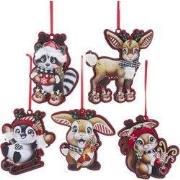 Houten dieren 5A 12 cm ornament