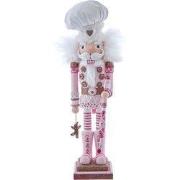 Notenkraker Hollywood roze peperkoek bakker 41 cm