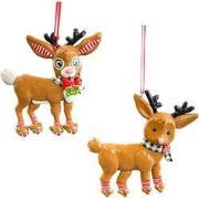 Kleideeg hert 2A 9,5 cm ornament