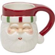 Kerstmok Santa dia. 10x14,3 cm 500ml