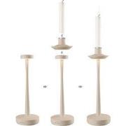 Villeroy & Boch | Combinatie van een tafellamp en een kandelaar | Accu...