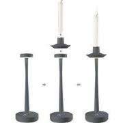 Villeroy & Boch | Combinatie van een tafellamp en een kandelaar | Accu...