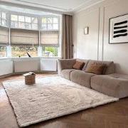 Hoogpolig vloerkleed Furr beige - Interieur05 - Polyester - 160 x 230 ...