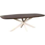 Starfurn - Eettafel Madison - Bruin - 100x200x76 cm