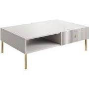 Meubella - Salontafel Vermont - Wit - 102 cm