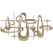 MANGANESE  - Wanddecoratie - Goud  - IJzer