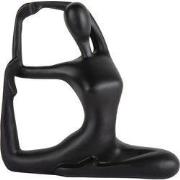 Present Time - Beeld Yoga Bow - Zwart