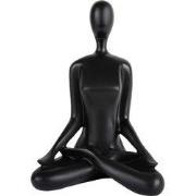 Present Time - Beeld Open Lotus - Zwart