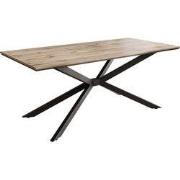 Meubella - Eetkamertafel Faithley - Eiken - 190 cm