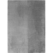 JOY Effen Soft Vloerkleed – 100% Polyester – Anti-Slip - Zilver- 80x25...