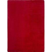 JOY Effen Soft Vloerkleed – 100% Polyester – Anti-Slip - Rood- 240x340...