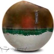 Villa Pottery  Andes vaas Goud Groen - 38