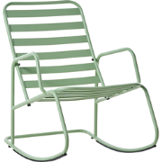 TURI - Schommelstoel - Groen - Aluminium