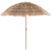 CIVETTA - Tuinparasol - Naturel - 175 cm - Polyester