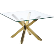 STARLIGHT  - Salontafel - Goud - Veiligheidsglas