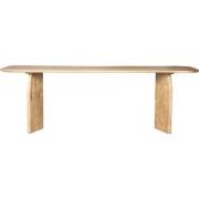 Eettafel Deens Ovaal - Naturel Hout - 240x100x76cm - Dalarna