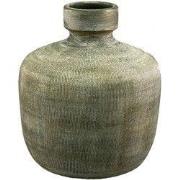 HS Potterie Kruik Fles Miami Groen - Cement - H24