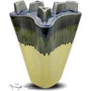 Villa Pottery  Chimney Grijs Geel - H38