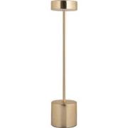 Tafellamp Ganar Led - Goud - 8x8x37.5cm