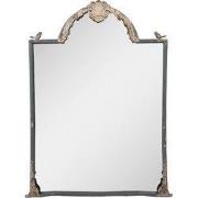 Clayre & Eef Spiegel 60x3x91 cm Blauw Metaal